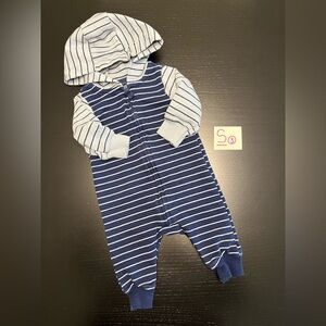 ⭐️2/$11.00⭐️ Carter’s 3m Hooded Zip Up Cotton One Piece
